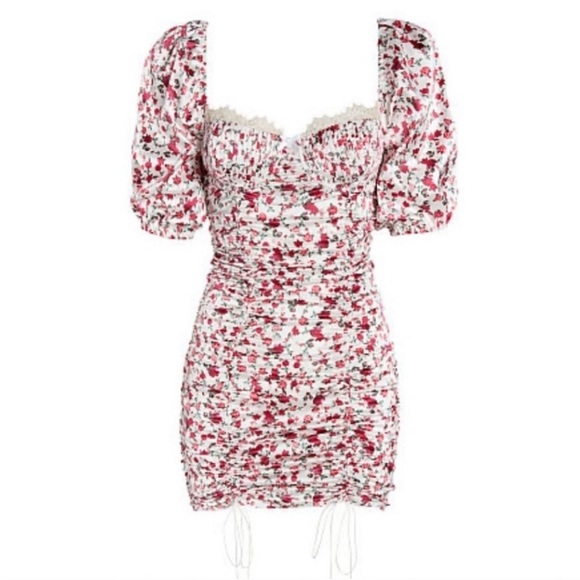 For Love And Lemons Dresses & Skirts - For Love & Lemons X Victoria Secret Melrose Floral Mini Dress